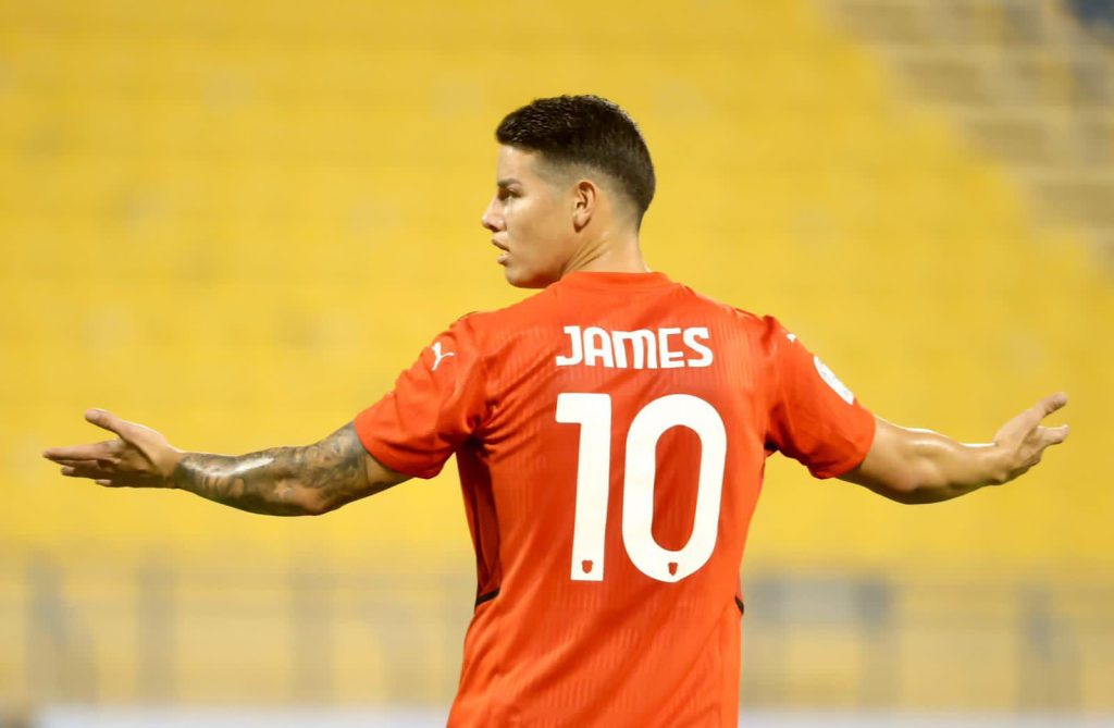 James Rodríguez- Al Rayyan - Valencia