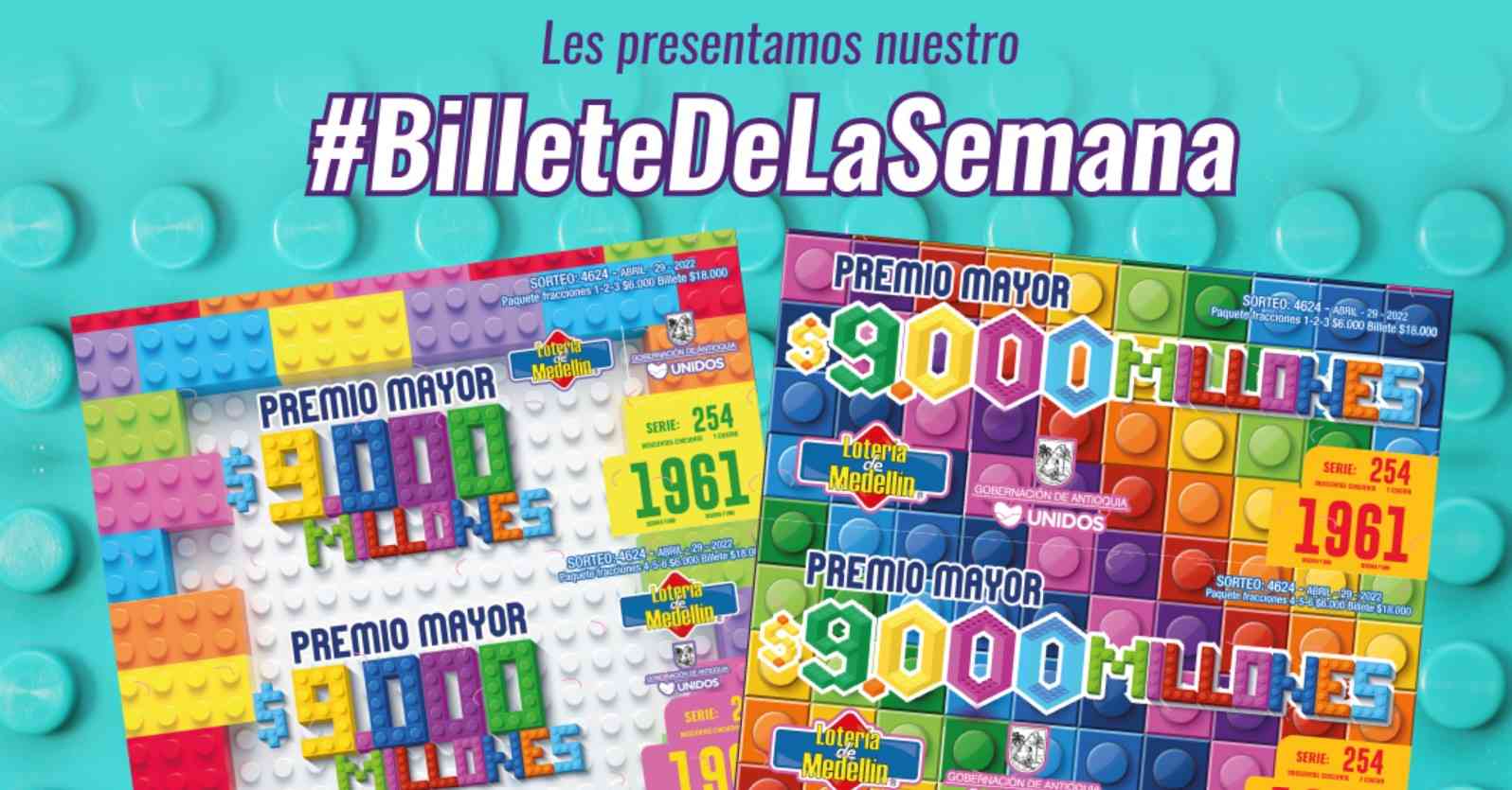 Resultado sorteo Lotería de Medellín, 29 de abril del 2022