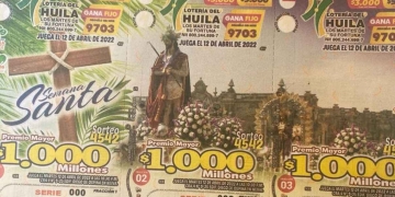 Resultado sorteo de la Lotería del Huila, 12 de abril del 2022
