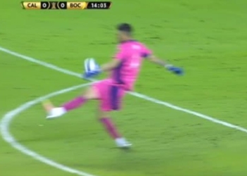 ¡La pifia del arquero de Boca que desaprovechó el Cali!