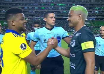 Teo Gutiérrez en la Libertadores con el Cali: capitán y verde en el cabello