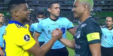 Teo Gutiérrez en la Libertadores con el Cali: capitán y verde en el cabello