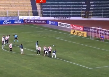 ¡Así se marca de penalti! Kevin Velasco acertó ante Always Ready