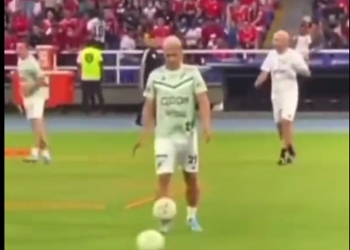 ¡Momentazo! El video de Teo preparándose para el clásico