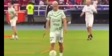 ¡Momentazo! El video de Teo preparándose para el clásico