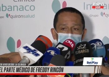 Segundo parte médico oficial de Freddy Rincón: “Pronóstico muy reservado”