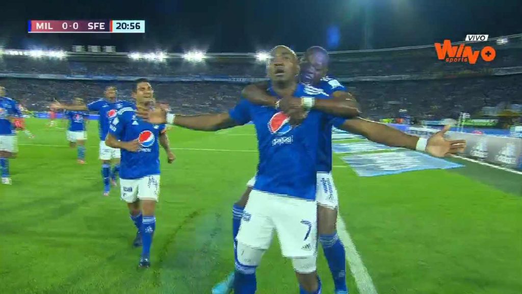 Millonarios: Diego Herazo abrió el clásico capitalino