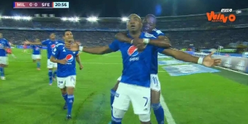 Millonarios: Diego Herazo abrió el clásico capitalino