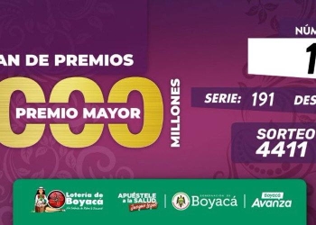 Sorteo y resultado de la Lotería de Boyacá, 23 de abril 2022