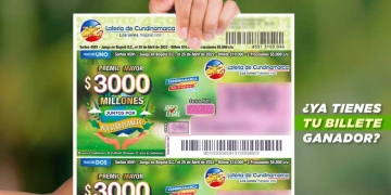 Resultado sorteo Lotería de Cundinamarca, 25 de abril 2022