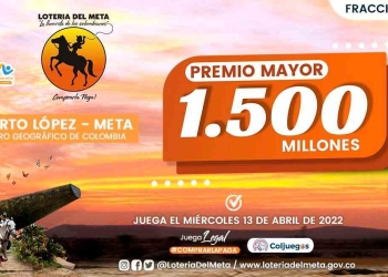 Resultado y sorteo 3085 (abril 13 de 2022) en la Lotería del Meta