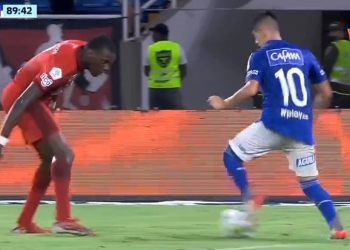 Lujo de Daniel Ruiz en el área y séptimo gol con Millos