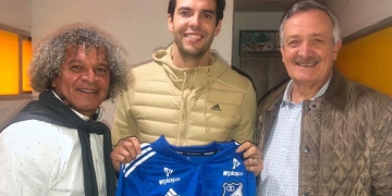 ¡Kaká posando con la camiseta de Millonarios! La razón de la foto…