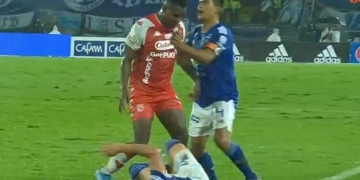 ¡Calma, Góez! Calentura con Daniel Ruiz y tarjeta roja