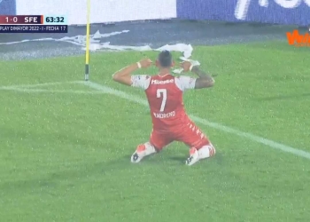 Neyder Moreno: el empate de Santa Fe y gesto a la tribuna