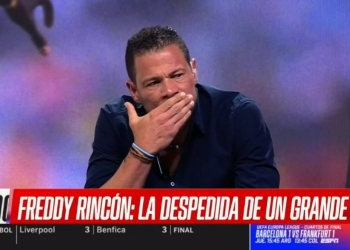 Reacción en vivo de Córdoba y Valenciano por la muerte de Freddy Rincón