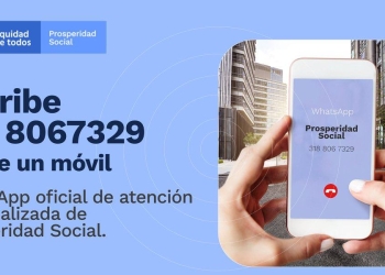 WhatsApp oficial para resolver dudas del Ingreso Solidario