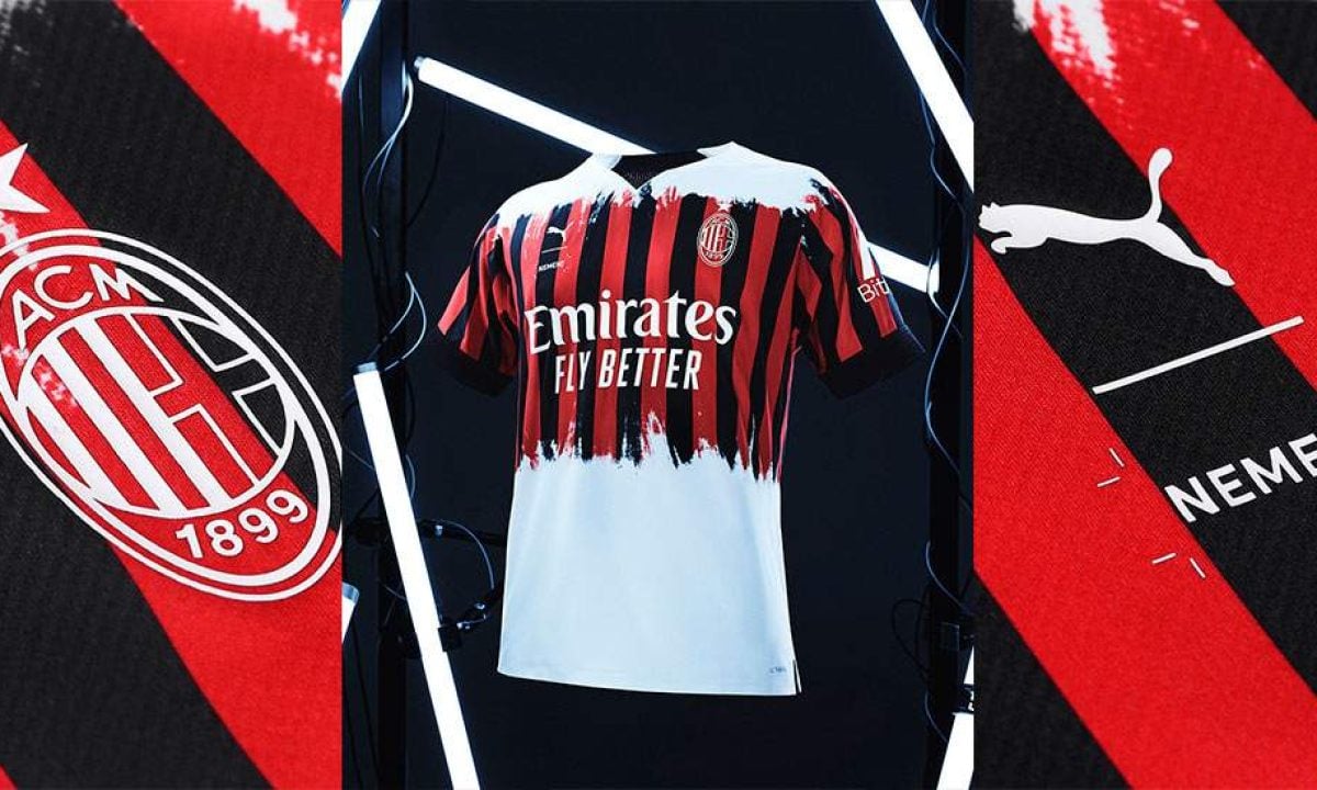 El rarísimo cuarto uniforme Puma del AC Milan