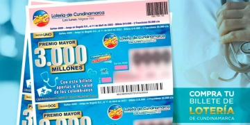 Lotería de Cundinamarca. Resultado sorteo del 11 de abril de 2022
