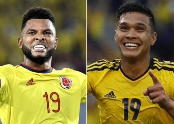 Teo Gutiérrez y Miguel Borja en la Eliminatoria. ¿Cómo les fue?