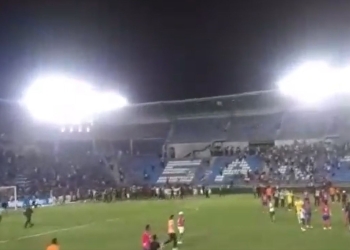 Video: La pelea que suspendió el Unión vs. Junior