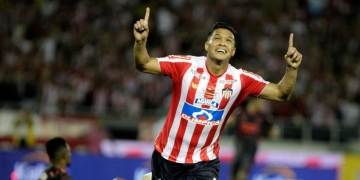 El saludo de Junior a Teo Gutiérrez por su cumpleaños