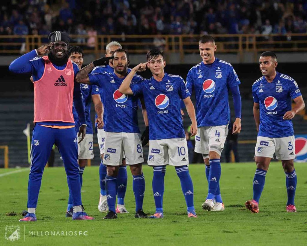 Posible formación de Millonarios para enfrentar a Nacional por la Liga BetPlay