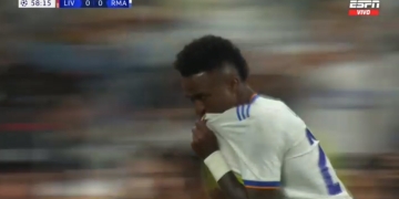 Vinícius Júnior abrió la cuenta en la final de Champions