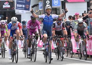 La tercera etapa del Giro de Italia fue para Mark Cavendish