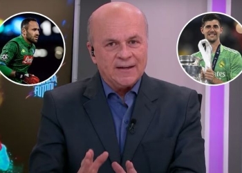Carlos Antonio Vélez y el ‘Vainazo’ a Ospina tras presentación de Courtois