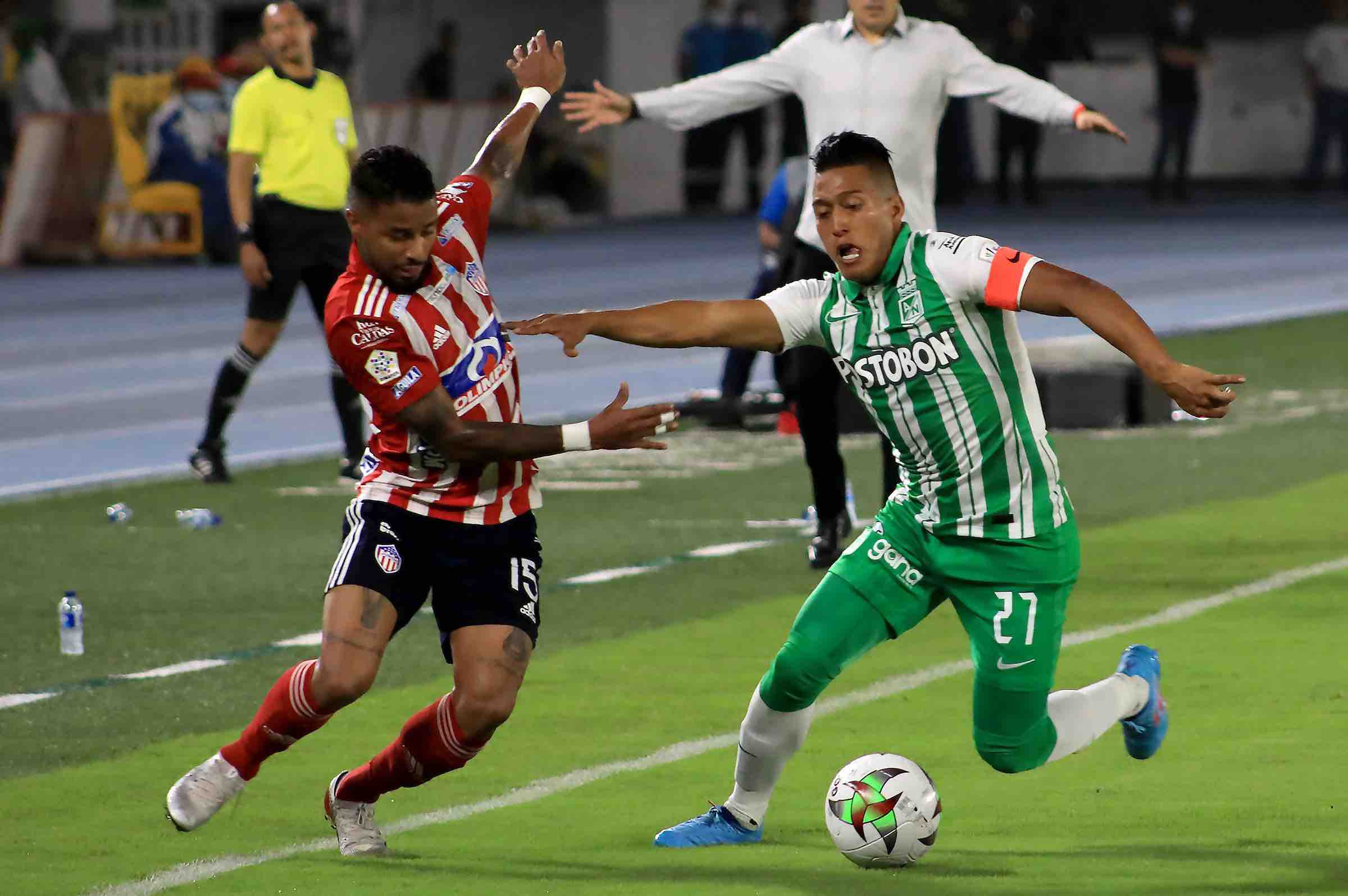 Nacional rescató un empate valioso ante Junior en Barranquilla