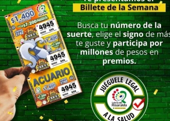 Lotería de Risaralda, resultado sorteo 6 de mayo 2022