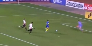 ¡El penalti que le pitaron a Boca ante Always Ready!