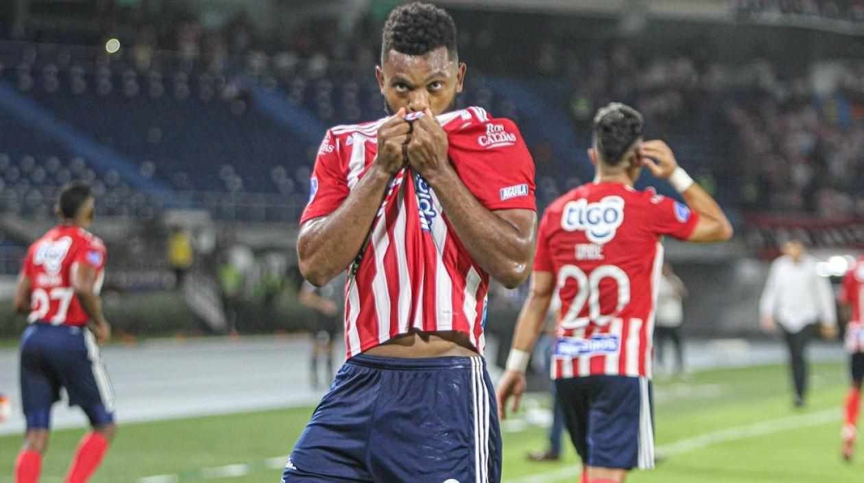 ¡Borja!: Llegó el primer gol del Junior ante el Bucaramanga