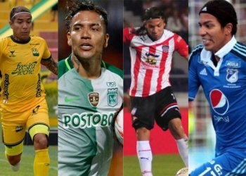 El paso de Dayro Moreno por los 4 equipos del Grupo A en cuadrangulares