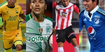 El paso de Dayro Moreno por los 4 equipos del Grupo A en cuadrangulares