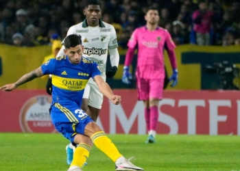 El gol con el que Boca rompió el cero del Cali