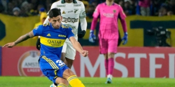 El gol con el que Boca rompió el cero del Cali