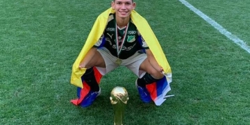 El título internacional juvenil de Deportivo Cali en el que estuvo Daniel Luna