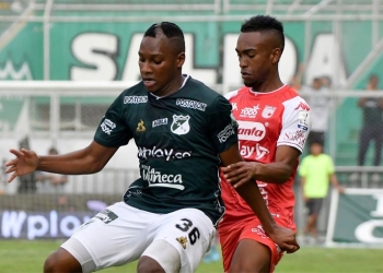 ¡De Yerry Mina para su hermano, Juan José, por el debut con Deportivo Cali!