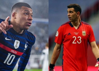 ‘Dibu’ Martínez le respondió a Mbappé: «Que vengan a jugar a Sudamérica»