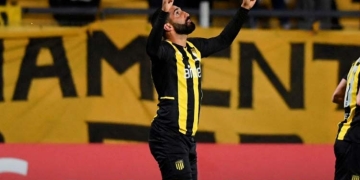 El inútil gol de Hernán Menosse en la Libertadores