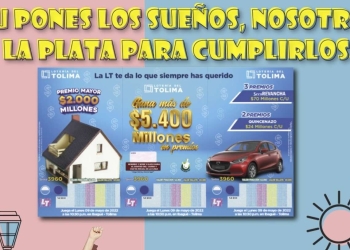 Lotería del Tolima, resultado sorteo 9 de mayo 2022