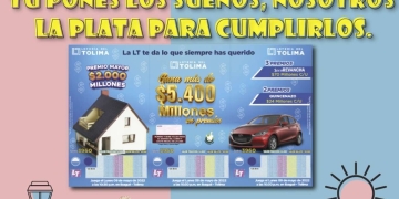 Lotería del Tolima, resultado sorteo 9 de mayo 2022