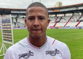 Once Caldas vs. Santa Fe: la ley del ex apareció en Manizales