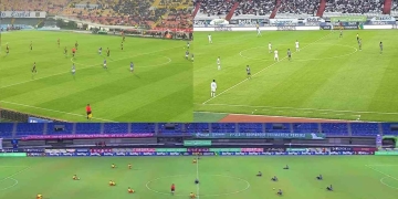 La fecha 20 de la Liga BetPlay comenzó con protesta en 8 partidos en simultánea