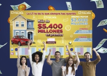 Resultado sorteo Lotería del Tolima, 31 de mayo 2022