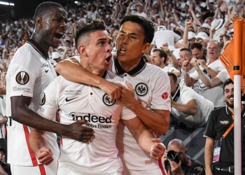 Con gol de Borré, el Frankfurt es nuevo campeón de la Europa League