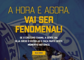 Cruzeiro alcanza la meta de Ronaldo y llega a los 50.000 socios