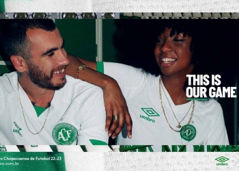 Umbro y Chapecoense lanzan uniformes por el aniversario 105 de Chapecó